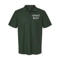 Ghost Bait Funny Paranormal Ghost Hunting Scary Halloween Softstyle Adult Sport Polo