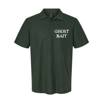 Ghost Bait Funny Paranormal Ghost Hunting Scary Halloween Softstyle Adult Sport Polo