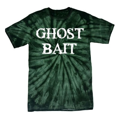 Ghost Bait Funny Paranormal Ghost Hunting Scary Halloween Tie-Dye T-Shirt