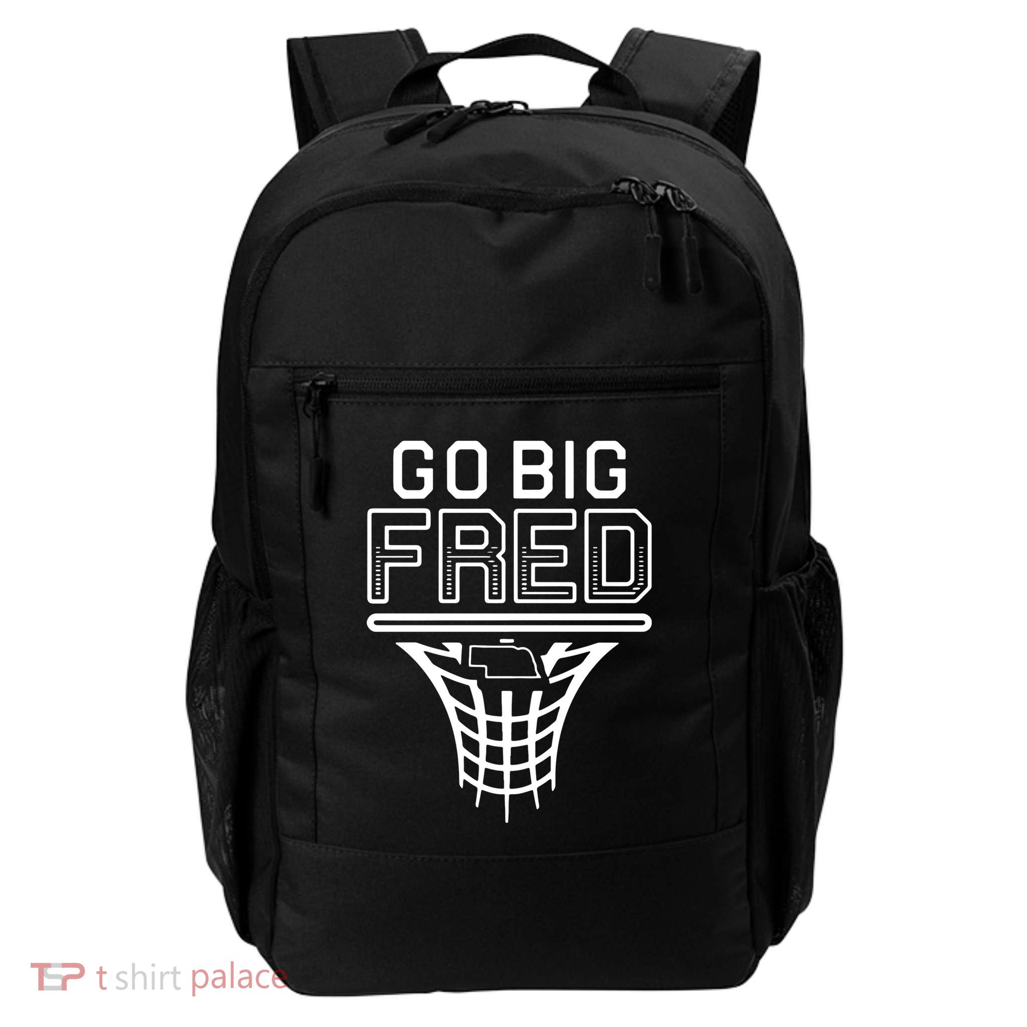 Go Big Fred Nebraska Basketball Backpack