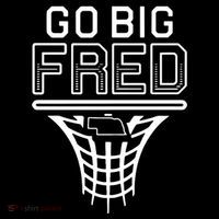Go Big Fred Nebraska Basketball Sustainable Bucket Hat