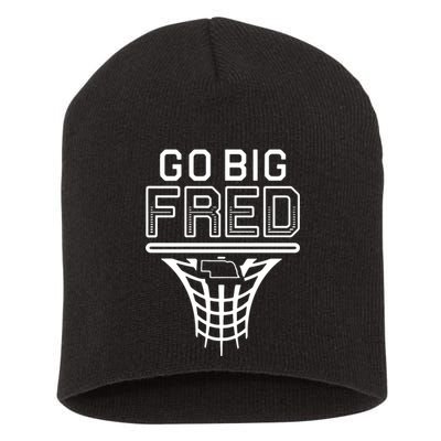 Go Big Fred Nebraska Basketball Short Acrylic Beanie