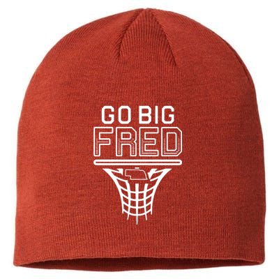 Go Big Fred Nebraska Basketball Sustainable Beanie