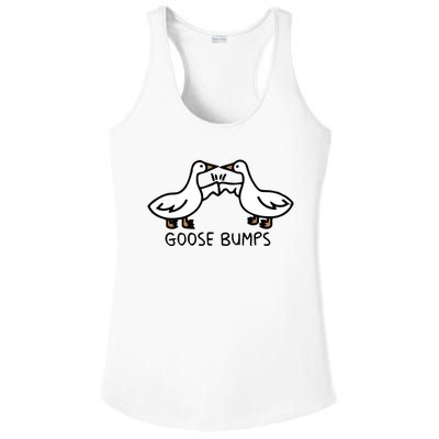 Goose Bump funny animal lover Ladies PosiCharge Competitor Racerback Tank