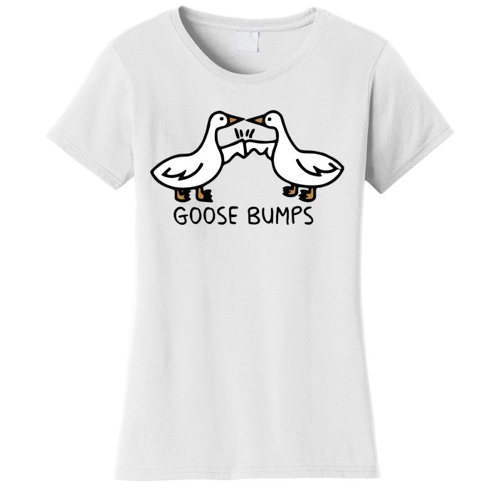 Goose Bump funny animal lover Women's T-Shirt