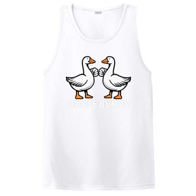 Goose Bumps Funny Pun Bff Goose Geese Humor PosiCharge Competitor Tank