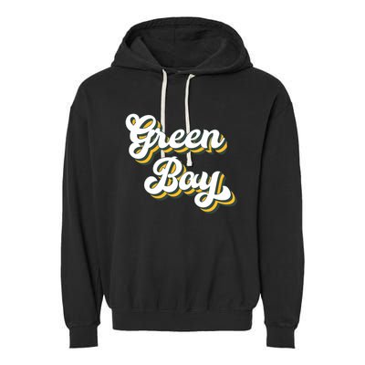 Green Bay Football Garment-Dyed Fleece Hoodie