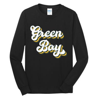 Green Bay Football Tall Long Sleeve T-Shirt