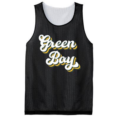 Green Bay Football Mesh Reversible Basketball Jersey Tank