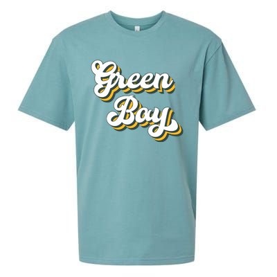 Green Bay Football Sueded Cloud Jersey T-Shirt