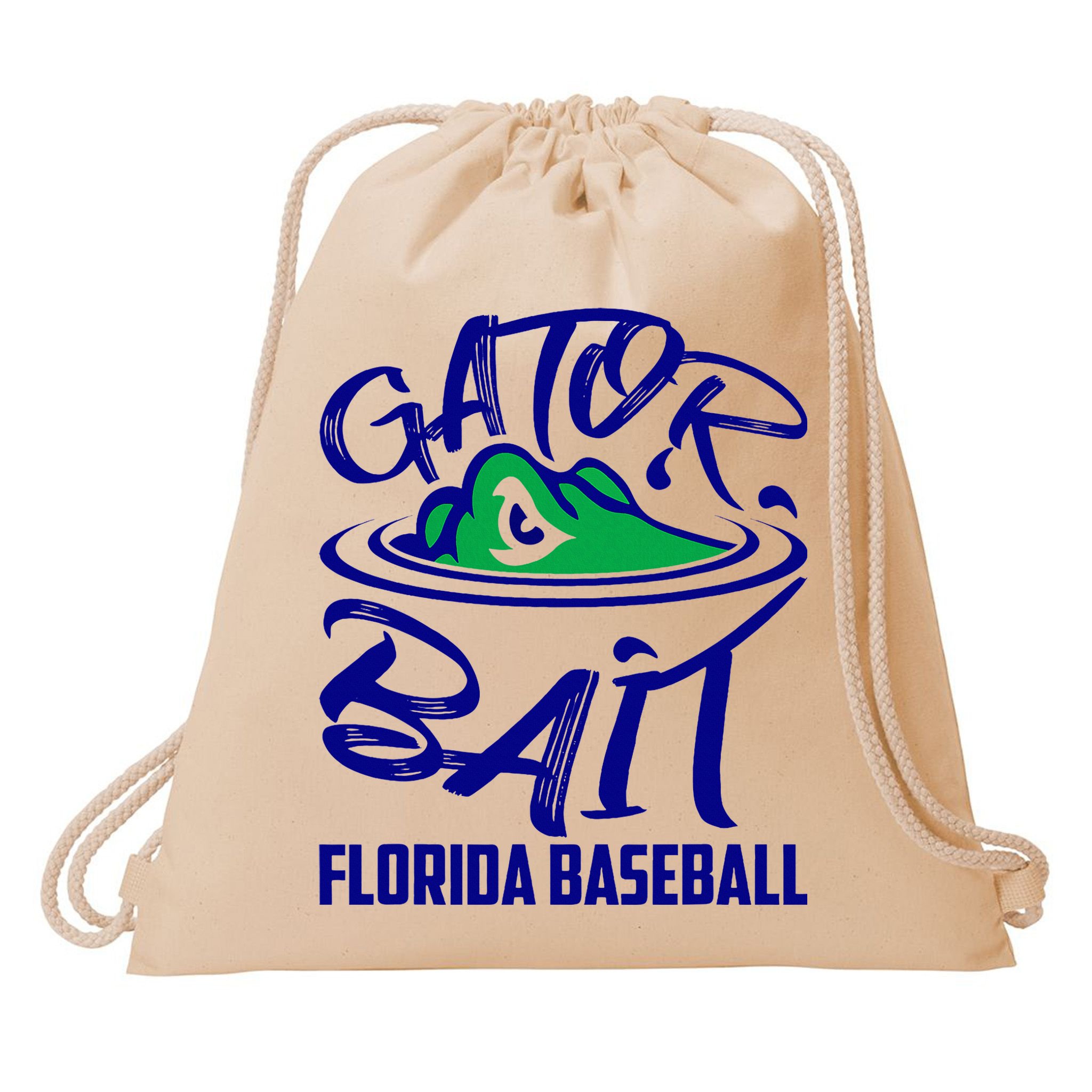 Gator Baseball Florida Baseball Drawstring Bag