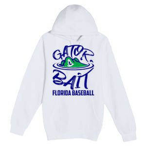 Gator Baseball Florida Baseball Premium Pullover Hoodie