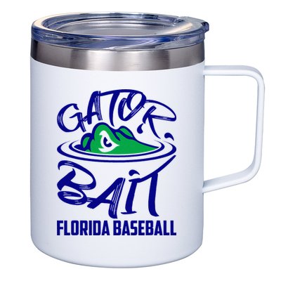 Gator Baseball Florida Baseball 12oz Stainless Steel Coffee Mug