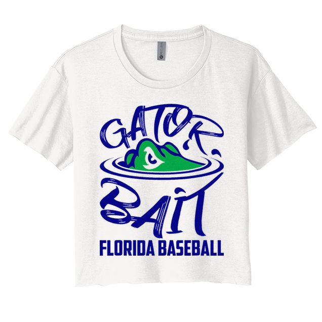 Gator Baseball Florida Baseball Crop Top