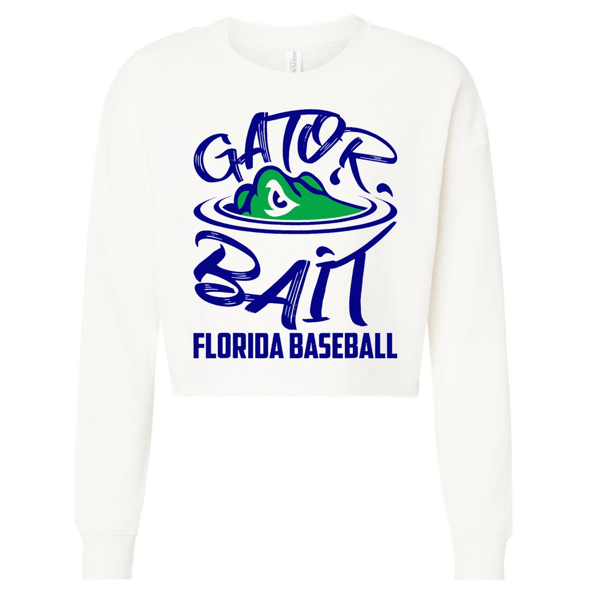 Gator Baseball Florida Baseball Cropped Pullover Crew