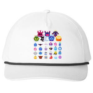 Game Blox Fruits Snapback Five-Panel Rope Hat