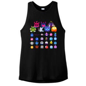 Game Blox Fruits Ladies PosiCharge Tri-Blend Wicking Tank