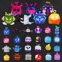 Game Blox Fruits 7 Panel Mesh Trucker Snapback Hat
