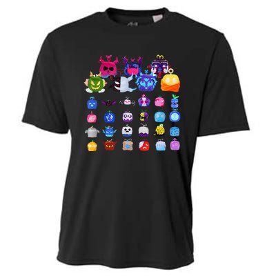 Game Blox Fruits Cooling Performance Crew T-Shirt