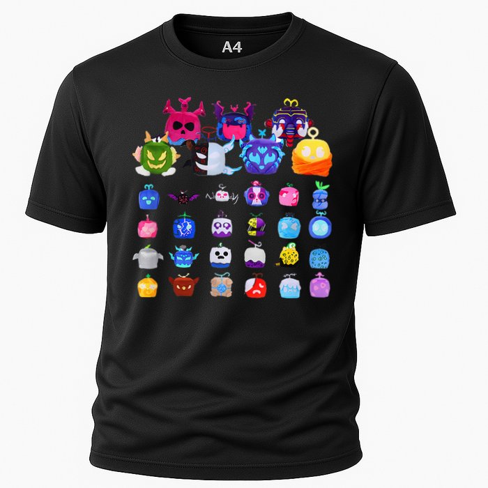 Game Blox Fruits Cooling Performance Crew T-Shirt