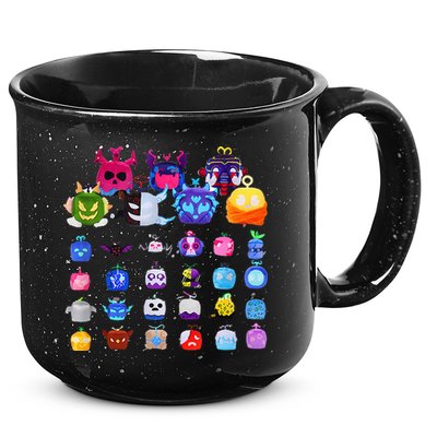 Game Blox Fruits 15oz Campfire Ceramic Mug
