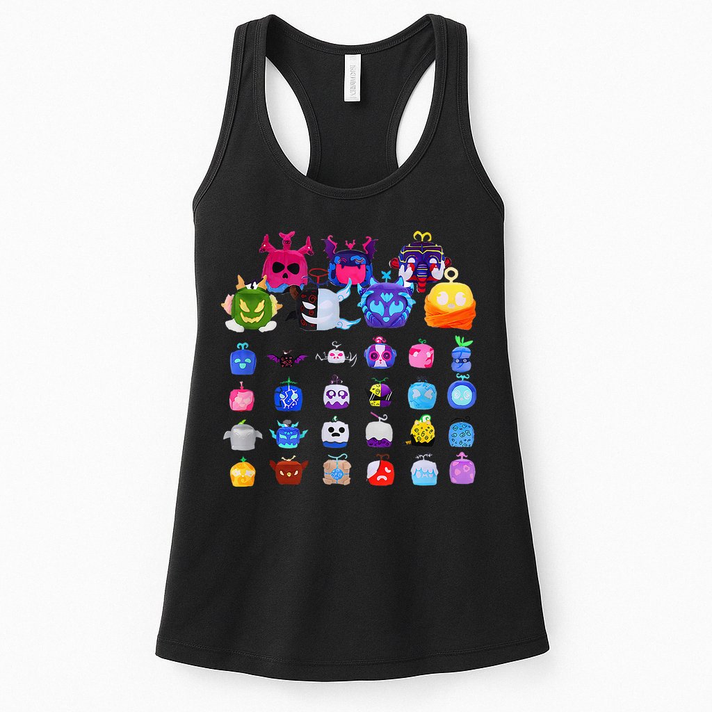 Game Blox Fruits Womens Tank Top