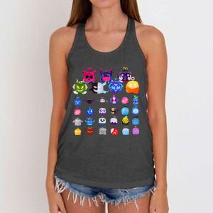 Game Blox Fruits Women's Knotted Racerback Tank