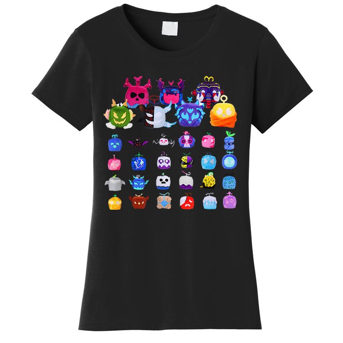 Game Blox Fruits Women's T-Shirt