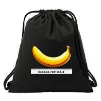 Go Bananas For This Banana For Scale Funny Drawstring Bag