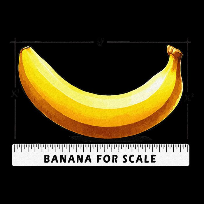 Go Bananas For This Banana For Scale Funny Drawstring Bag