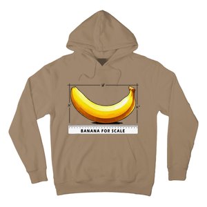 Go Bananas For This Banana For Scale Funny Hoodie