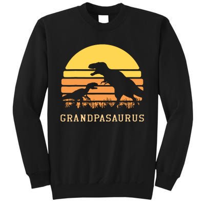 Grandpasaurus Best Grandpa Ever Grandparent Dino Lover Sweatshirt