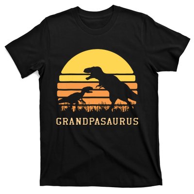 Grandpasaurus Best Grandpa Ever Grandparent Dino Lover T-Shirt