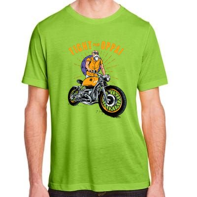 Grandpa Biker Adult ChromaSoft Performance T-Shirt