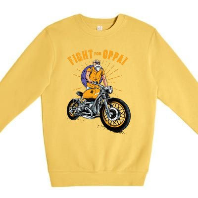 Grandpa Biker Premium Crewneck Sweatshirt