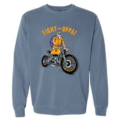 Grandpa Biker Garment-Dyed Sweatshirt