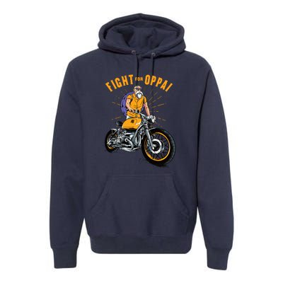 Grandpa Biker Premium Hoodie