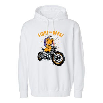 Grandpa Biker Garment-Dyed Fleece Hoodie