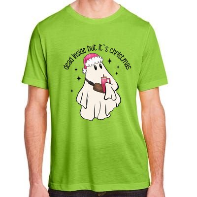 Groovy Boojee Ghost Dead Inside But Its Christmas Holiday Gift Adult ChromaSoft Performance T-Shirt