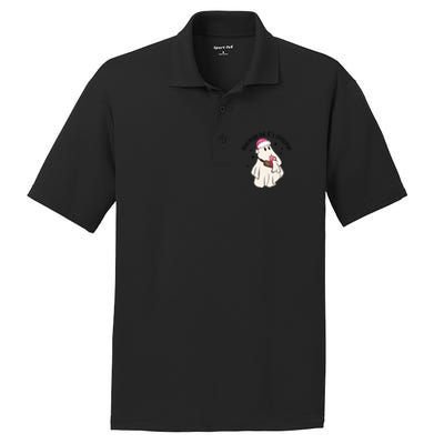 Groovy Boojee Ghost Dead Inside But Its Christmas Holiday Gift PosiCharge RacerMesh Polo