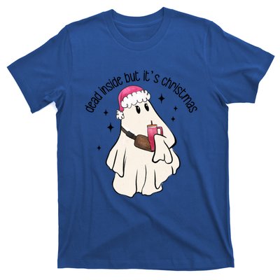 Groovy Boojee Ghost Dead Inside But Its Christmas Holiday Gift T-Shirt