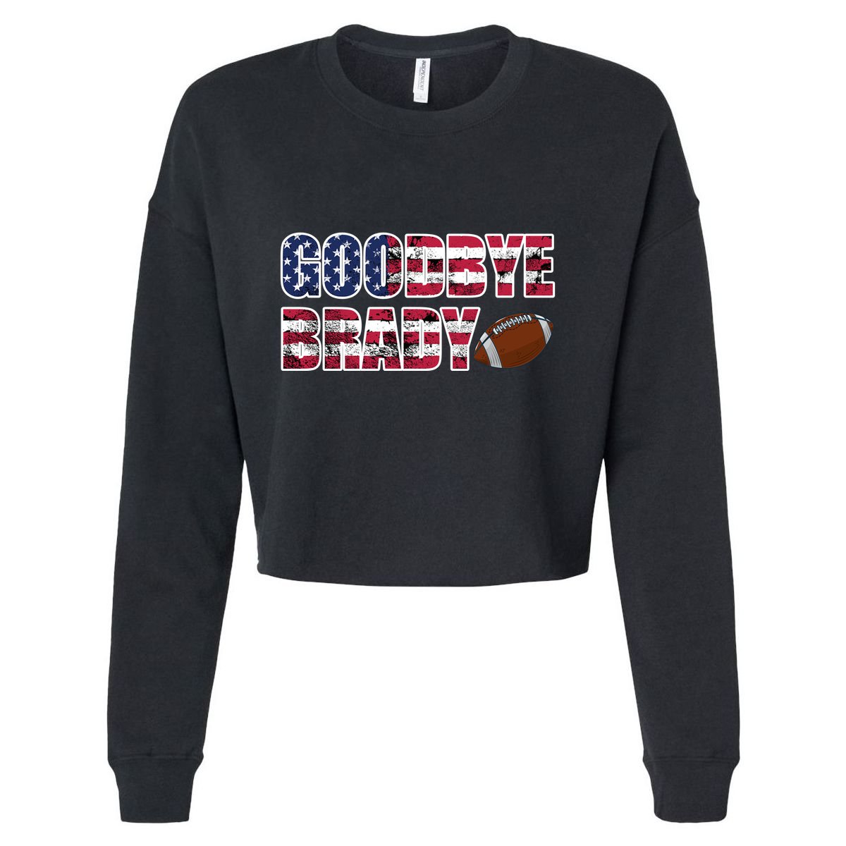 Goodbye Brady Cropped Pullover Crew