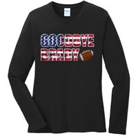 Goodbye Brady Ladies Long Sleeve Shirt