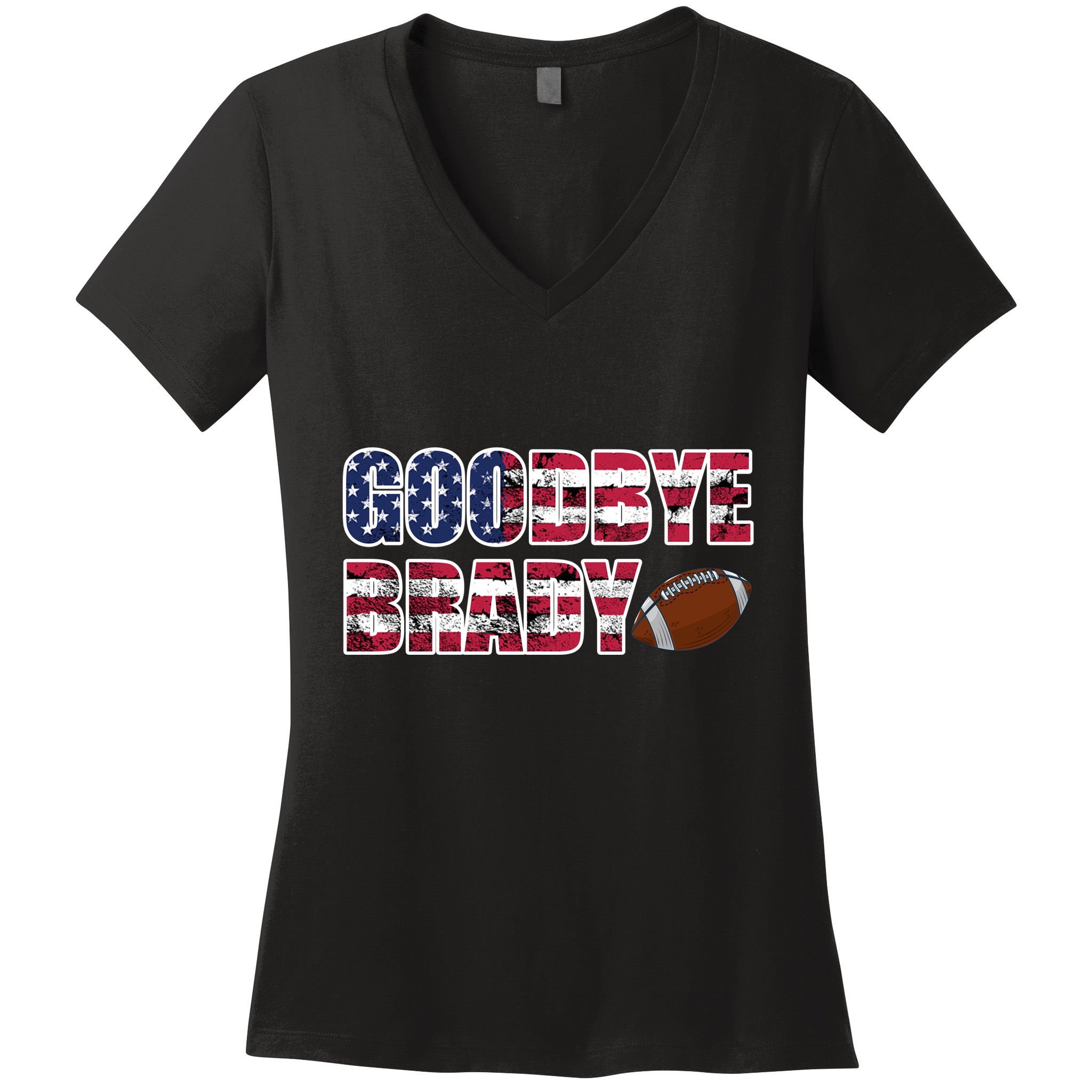 Goodbye Brady Women's V-Neck T-Shirt