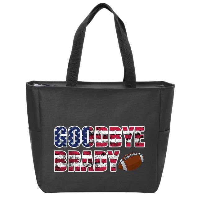 Goodbye Brady Zip Tote Bag