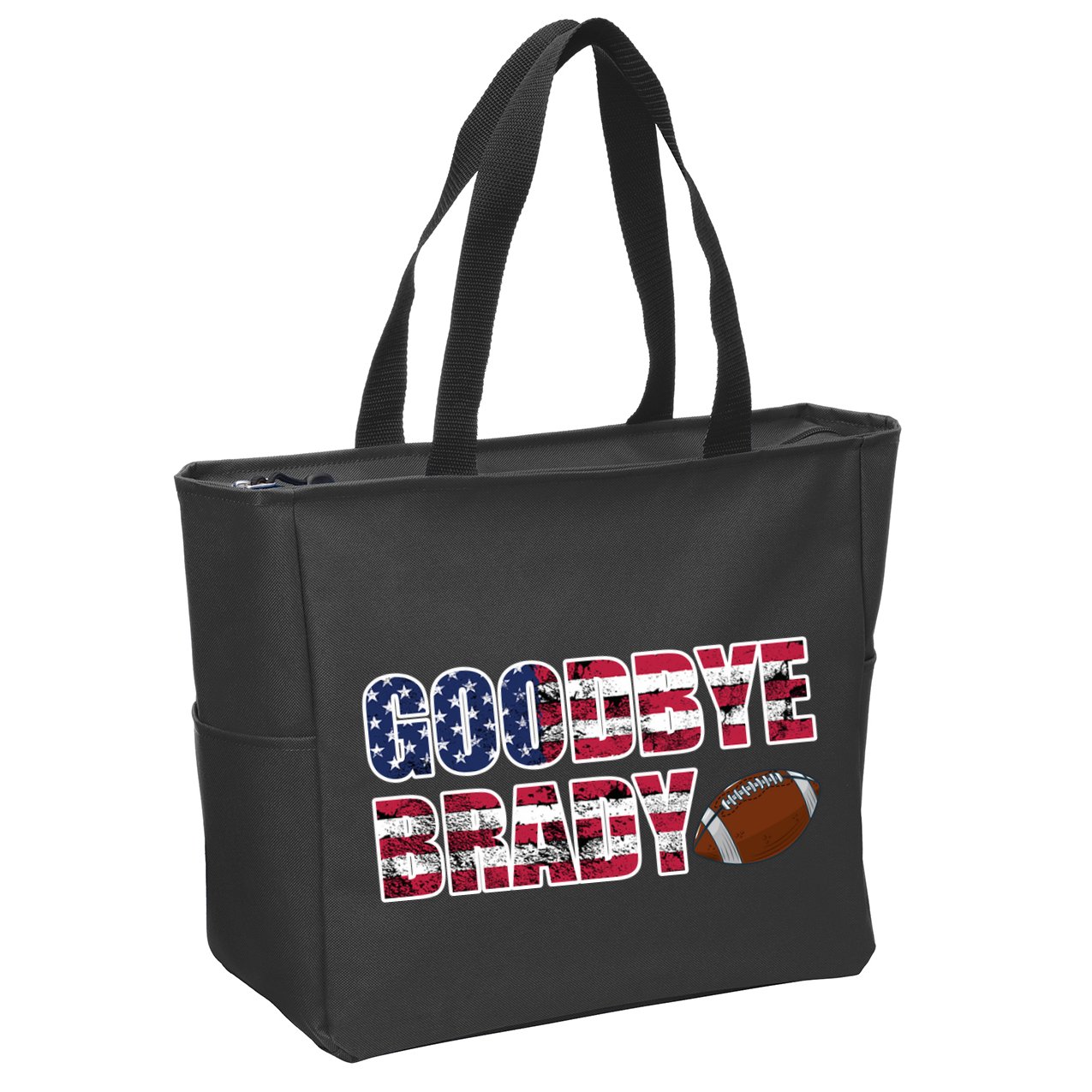 Goodbye Brady Zip Tote Bag