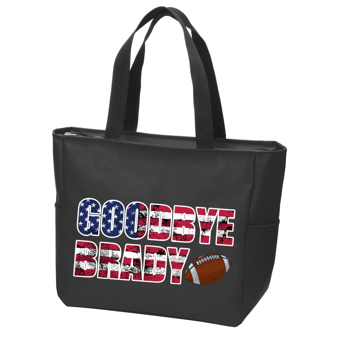 Goodbye Brady Zip Tote Bag