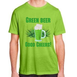 Green Beer Good Cheers Funny Gift St Patrick's Day Cute Gift Adult ChromaSoft Performance T-Shirt