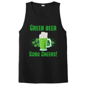 Green Beer Good Cheers Funny Gift St Patrick's Day Cute Gift PosiCharge Competitor Tank