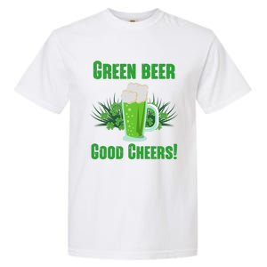 Green Beer Good Cheers Funny Gift St Patrick's Day Cute Gift Garment-Dyed Heavyweight T-Shirt